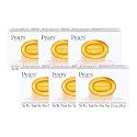 Pears Pure and Gentle with Glycerin and Natural Oils - Transparent Soap Bar for Radiant Skin - Bar Soap for Women and Men - Amber - 6 pc