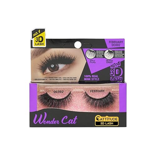 3D LASHES WONDER CAT FEBRUARY