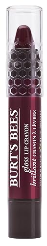 Burt's Bees 100% Natural Moisturizing Gloss Lip Crayon, Bordeaux Vines - 1 Crayon