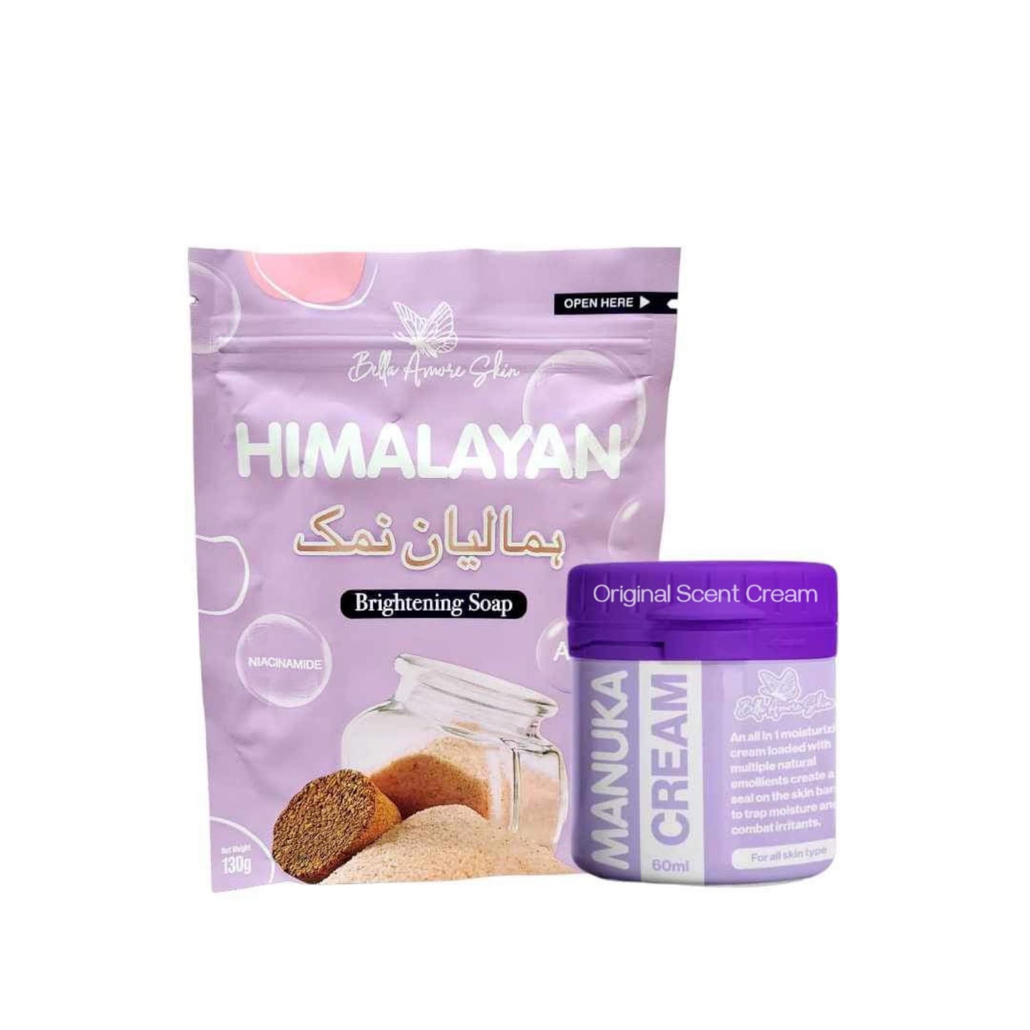 Bella Amore Skin Himalayan Soap & Manuka Cream Beauty & Personal Care Bella Amore Skin