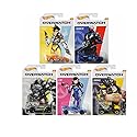 Hot Wheels Overwatch Car Series Die‑Cast 5‑Pack Bundle- Tracer, Soldier:76, Reinhardt, D.Va & Roadhog | Licensed Blizzard Collectible | 1:64 Scale