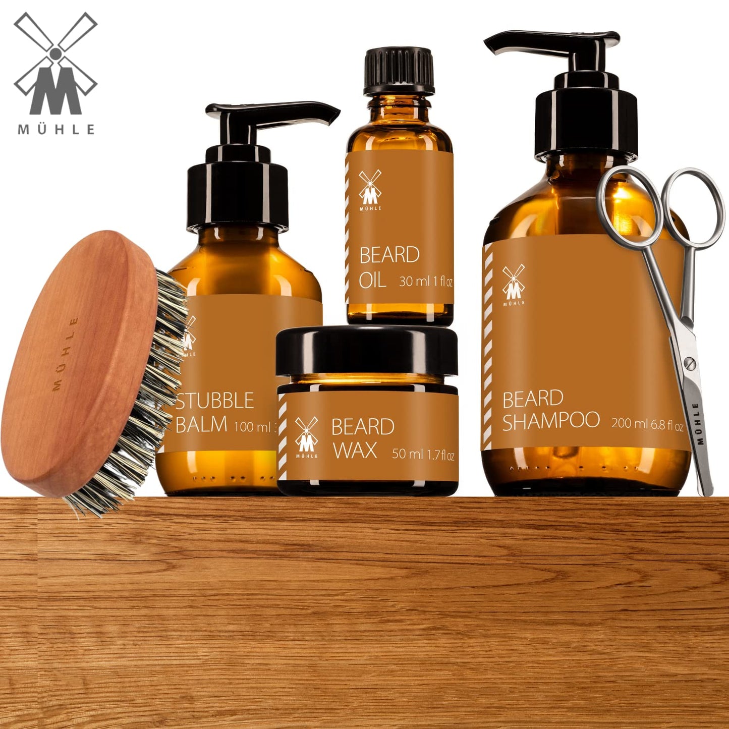MÜHLE Beard Wax, 50ml - Fresh Bergamot & Cedarwood Fragrance - Smooth Textured Beeswax - Natural Beard Care Wax Balm - Perfect for Everyday Use Beauty and Personal Care MÜHLE