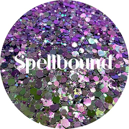 Purple Polyester Glitter | Craft Glitter | Glitter for Arts & Crafts | Tumblers | Cosmetics | Nails | Epoxy Resin Art | Slime | DIY | Body Glitter | 1