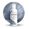 Adore Semi Permanent Hair Color (198 Powder Blue) | Vegan & Cruelty-Free Blue Hair Dye | No Ammonia, No Peroxide, No Alcohol | 4 Fl Oz