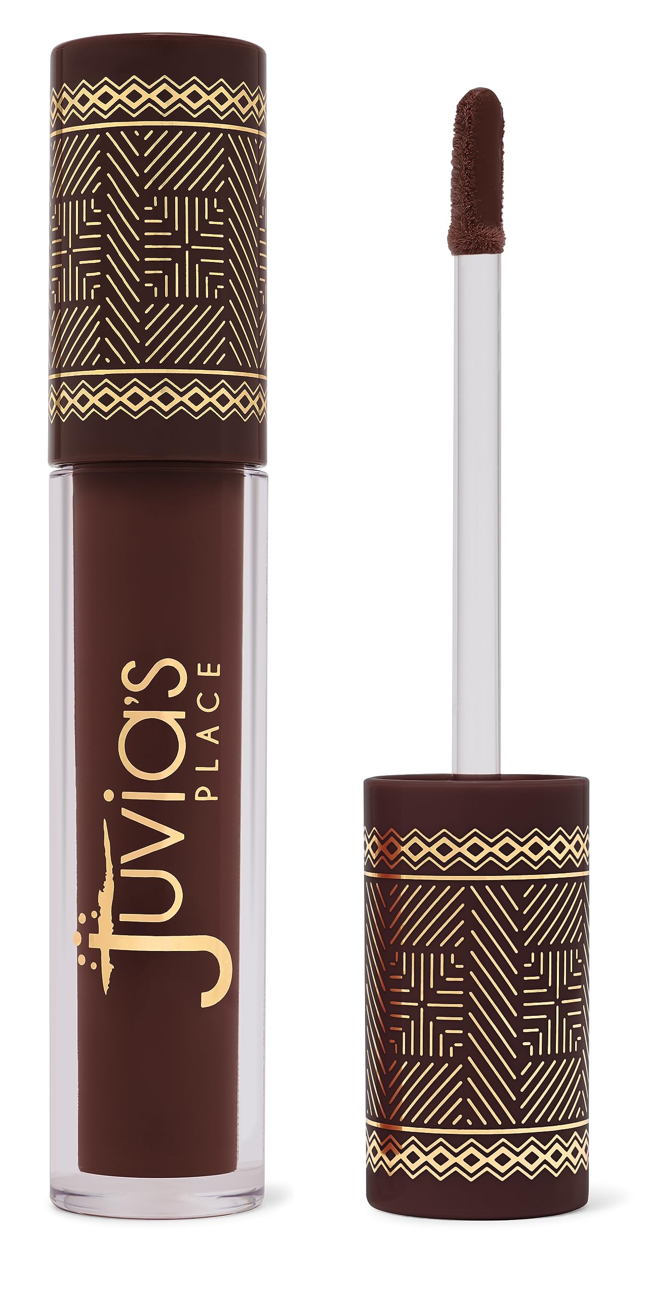 Juvia's Place Coffee Shop Lip Gloss - Chocolate Drip - Hydrating Butter Lip Gloss for Women, Long-Lasting Shine, Moisturizing Glass-like Finish,