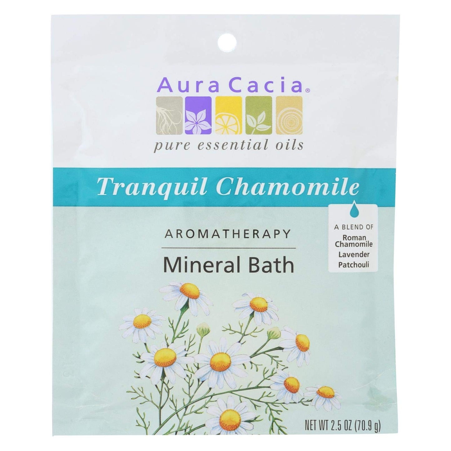 Aura Cacia Mineral Bath-Tranquil Chamomile, 2.5 oz Bath Salt Beauty and Personal Care Aura Cacia