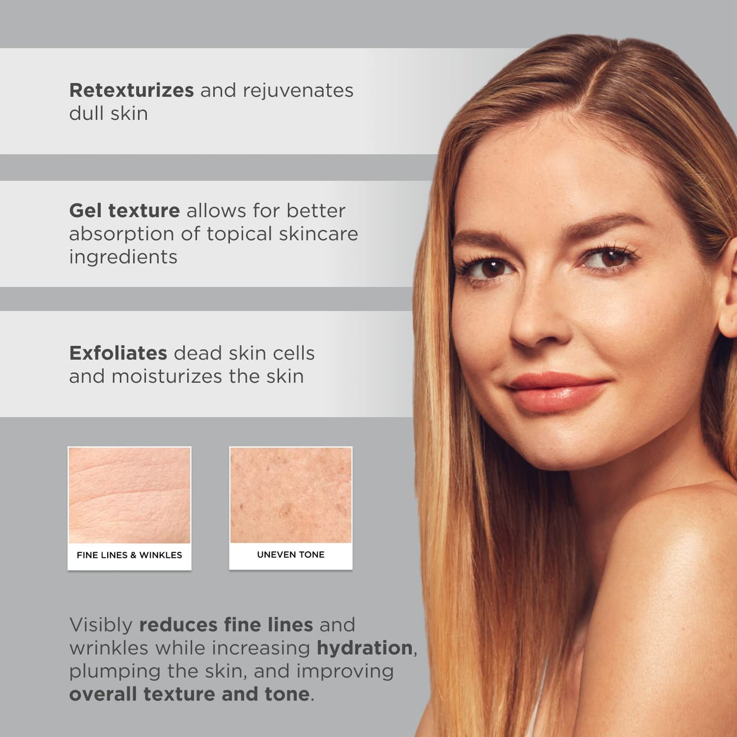 Glytone Rejuvenating Mini Peel Gel | Face Exfoliator with 10.8% FAV Glycolic Acid | Peeling Gel for Face Retexturizes and Reduces Fine Lines