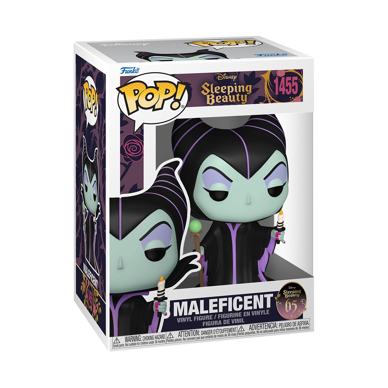 Funko POP! Disney: Sleeping Beauty 65th Anniversary - Maleficent with Candle - Collectable Vinyl Figure - Gift Idea - Official Merchandise - for Kids…