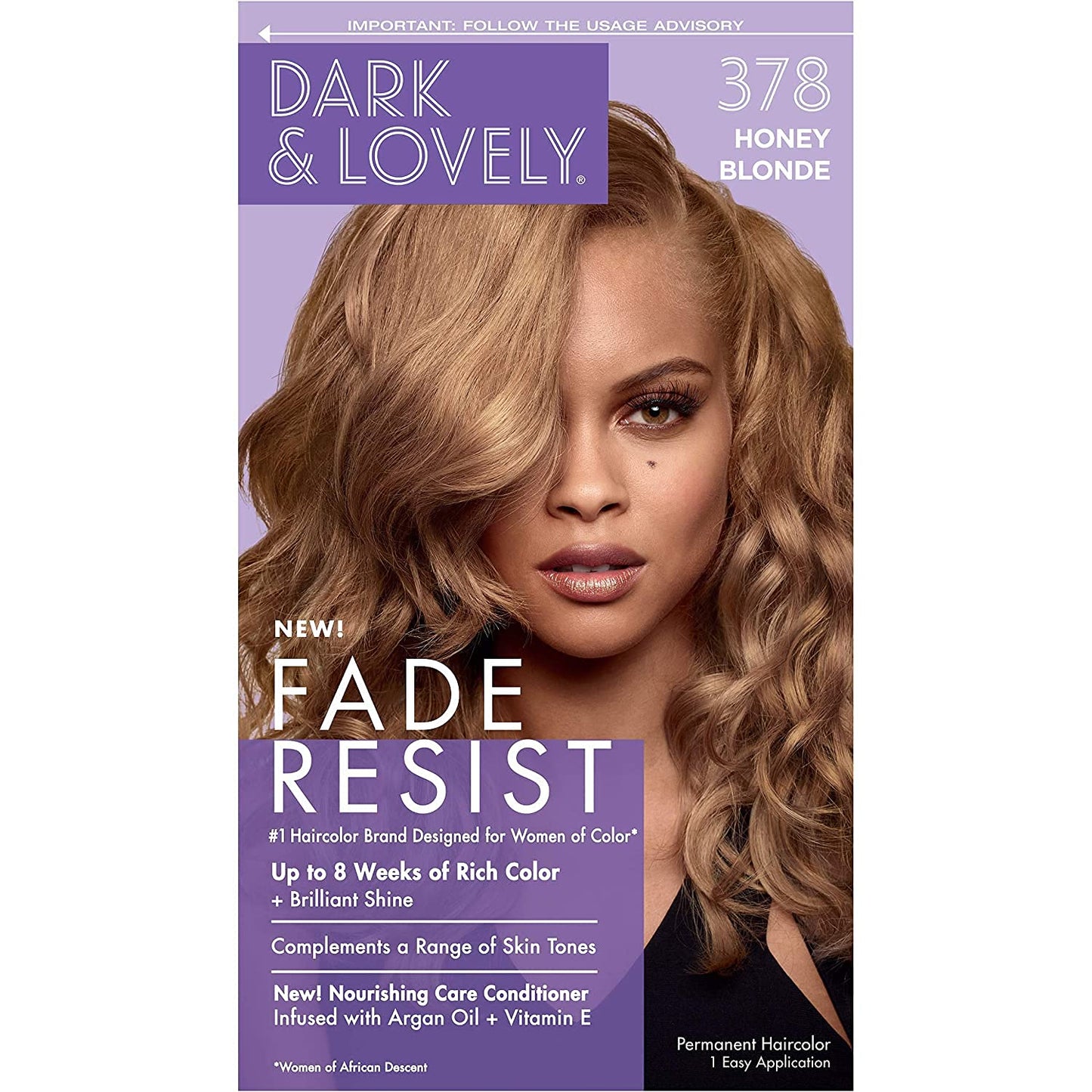 Dark & Lovely Color #378 Honey Blonde (6 Pack)