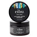 CIBU for Men Texture Paste Pomade 4 oz - Strong Hold Pomade for Men for Long Lasting Hold Texture, and Definition - Ideal for Messy, Sleek, and Casual