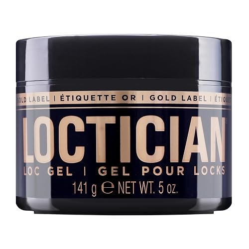 Style Factor LOCTICIAN Gold Label Premium Pomade with Biotin & Castor Oils - Strong Hold, Expert Styling Gel for Locs, Twists, Braids for All Hair