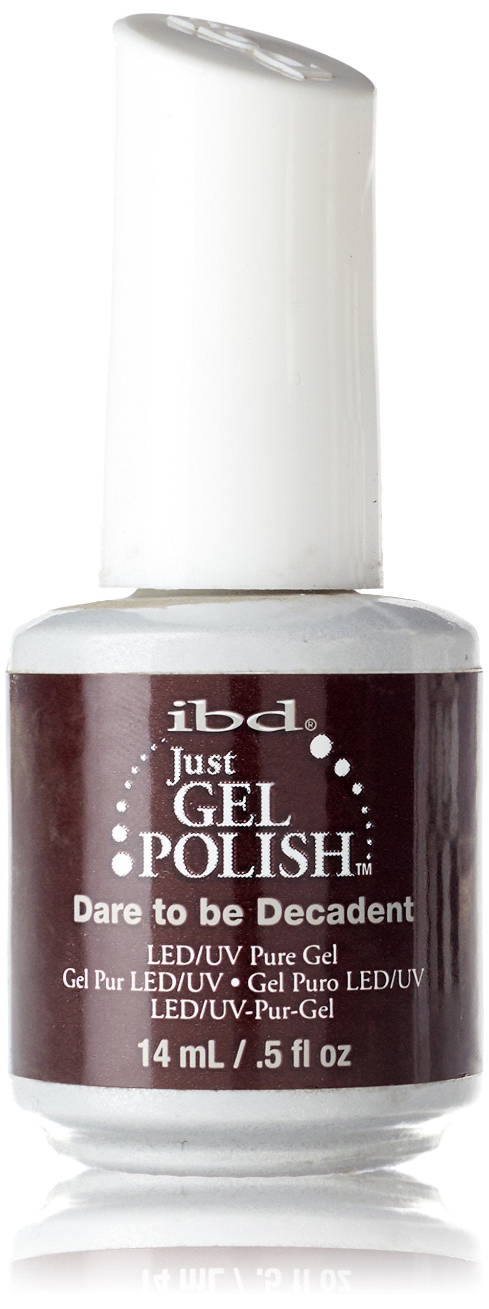 IBD Just Gel Soak Off Brown Nail Polish, Dare To Be Decadent Beauty & Personal Care IBD