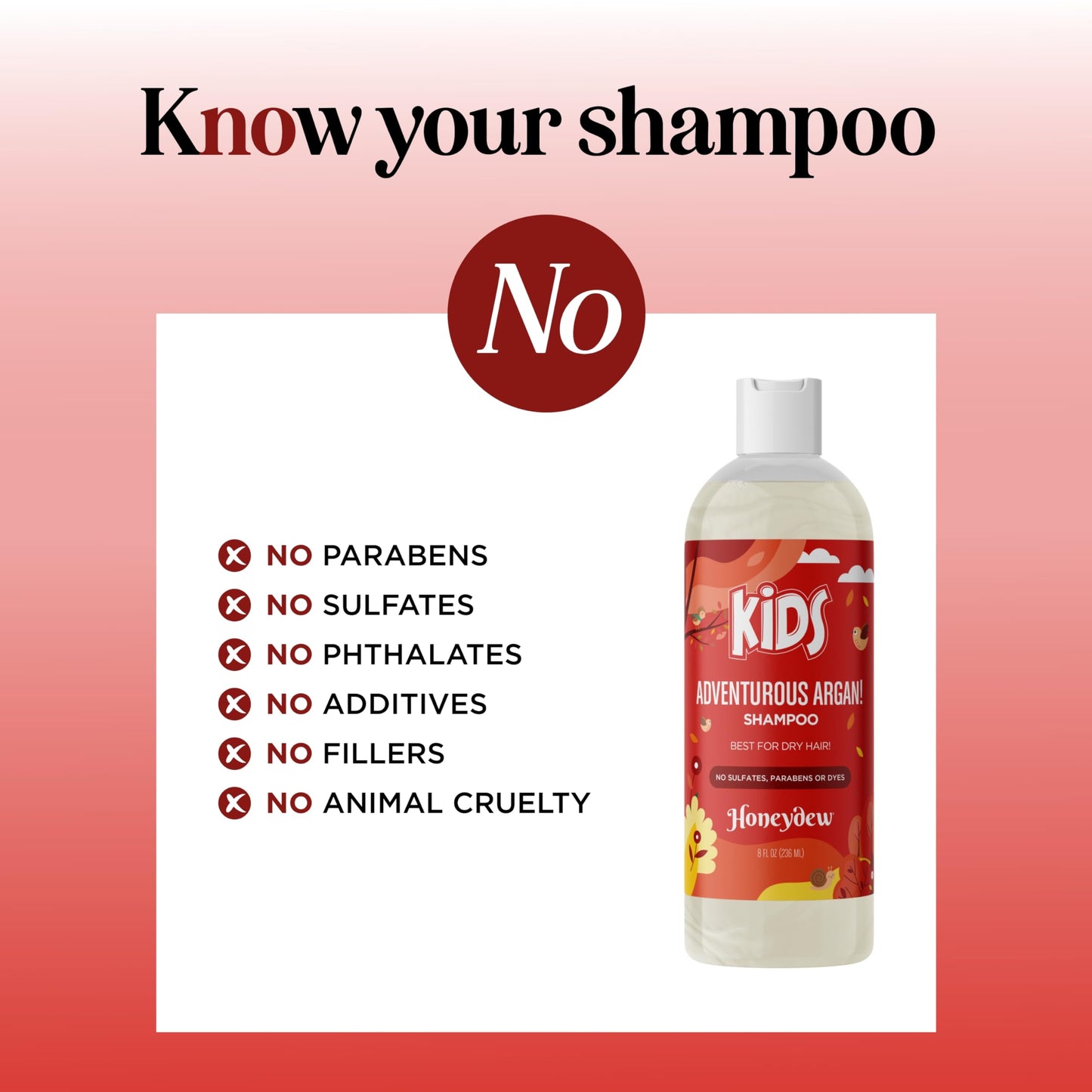 Nourishing Kids Shampoo for Dry Scalp - Gentle Dry Scalp Care Shampoo for Kids with Cleansing Essential Oils for Kids - Clarifying Shampoo for Build