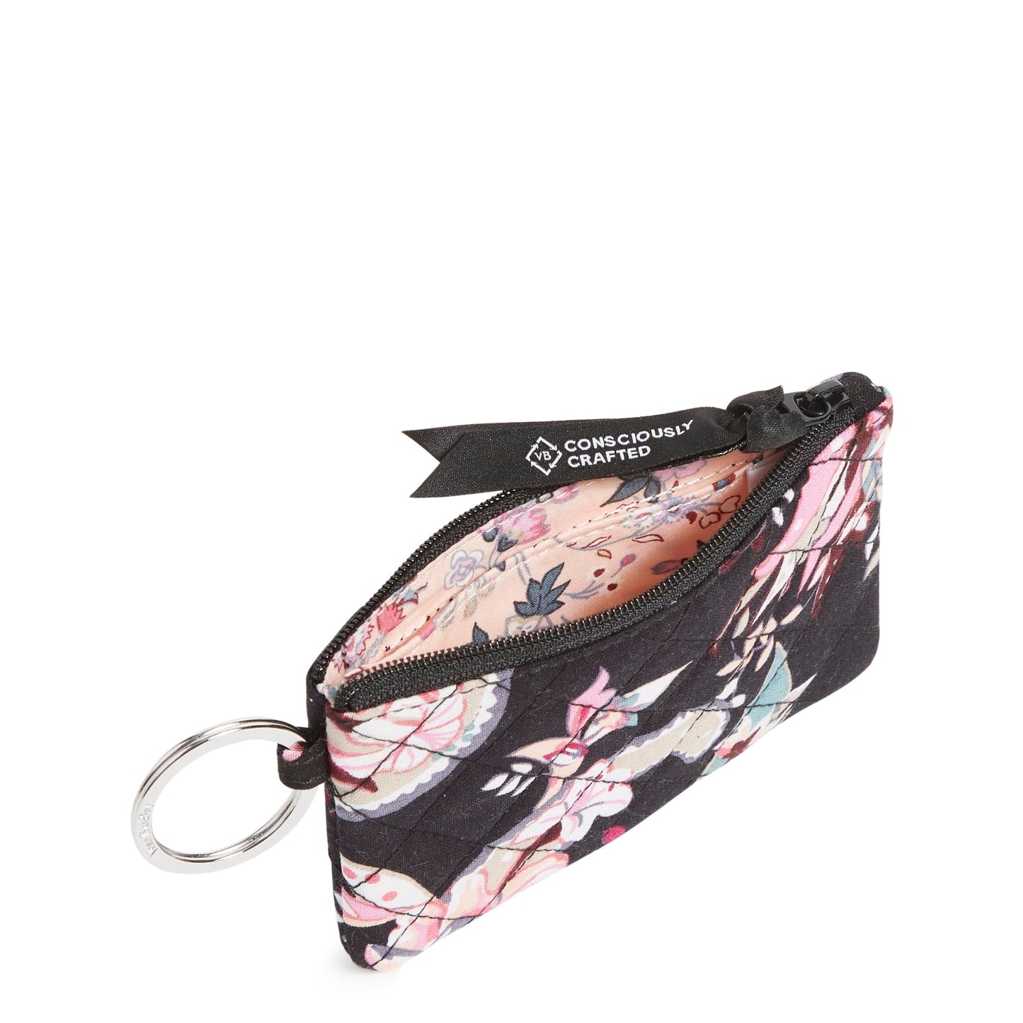 Vera Bradley Women's Cotton Zip Id Case Wallet, Botanical Paisley, One Size