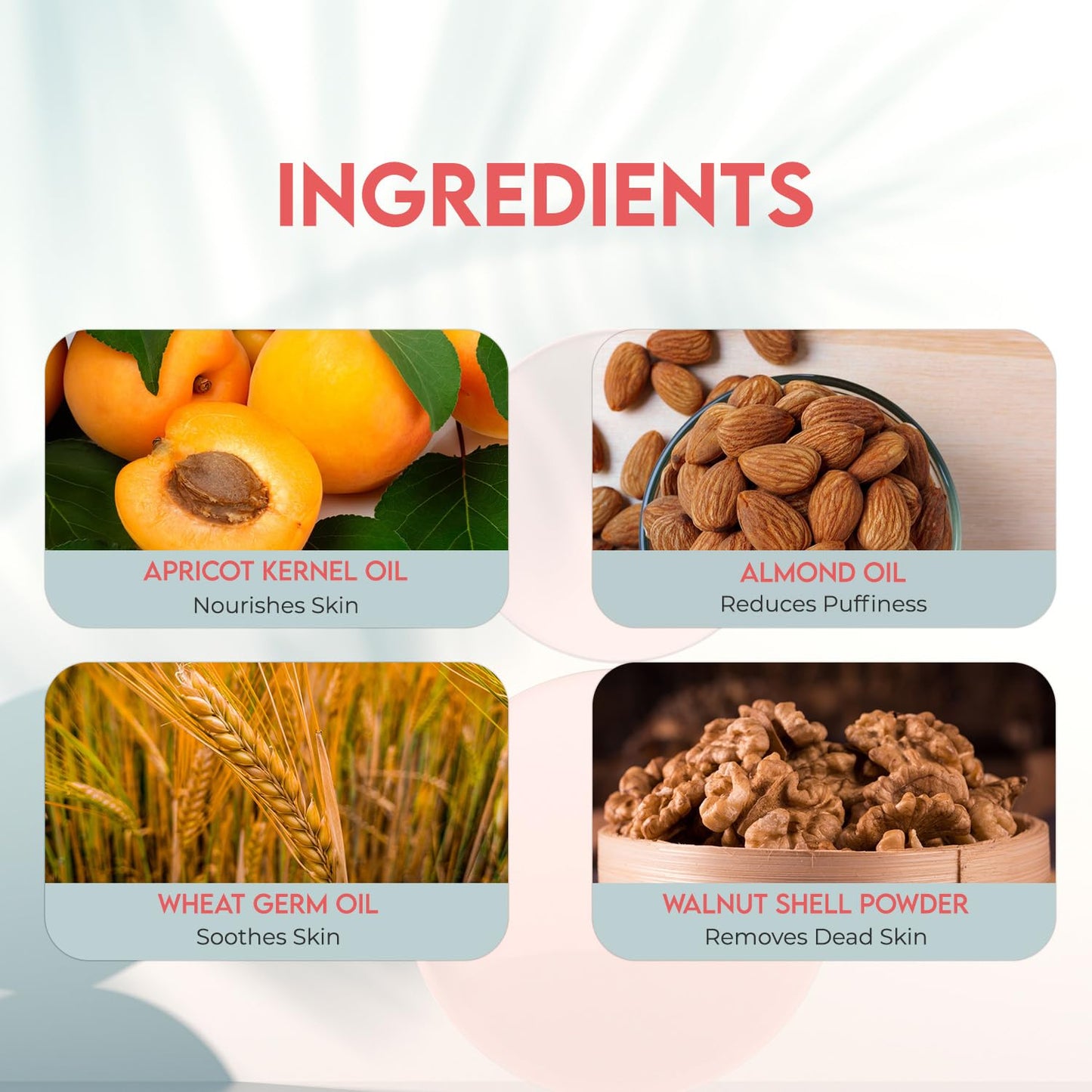 Jovees Facial Scrub - Apricot & Almond - 100gms