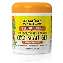 Jamaican Mango & Lime Love Your Locs Cool Scalp Gel - Strong Hold Styling Gel for Locs, Braids & Twists - Cooling, Hydrating Formula for Scalp Relief