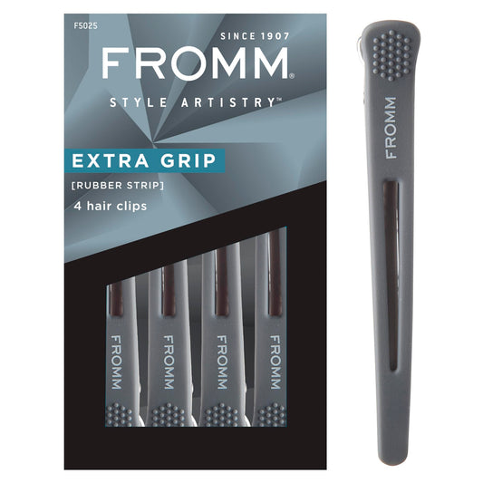 Fromm F5025 Extra Grip Rubberized Clip (Pack of 4)