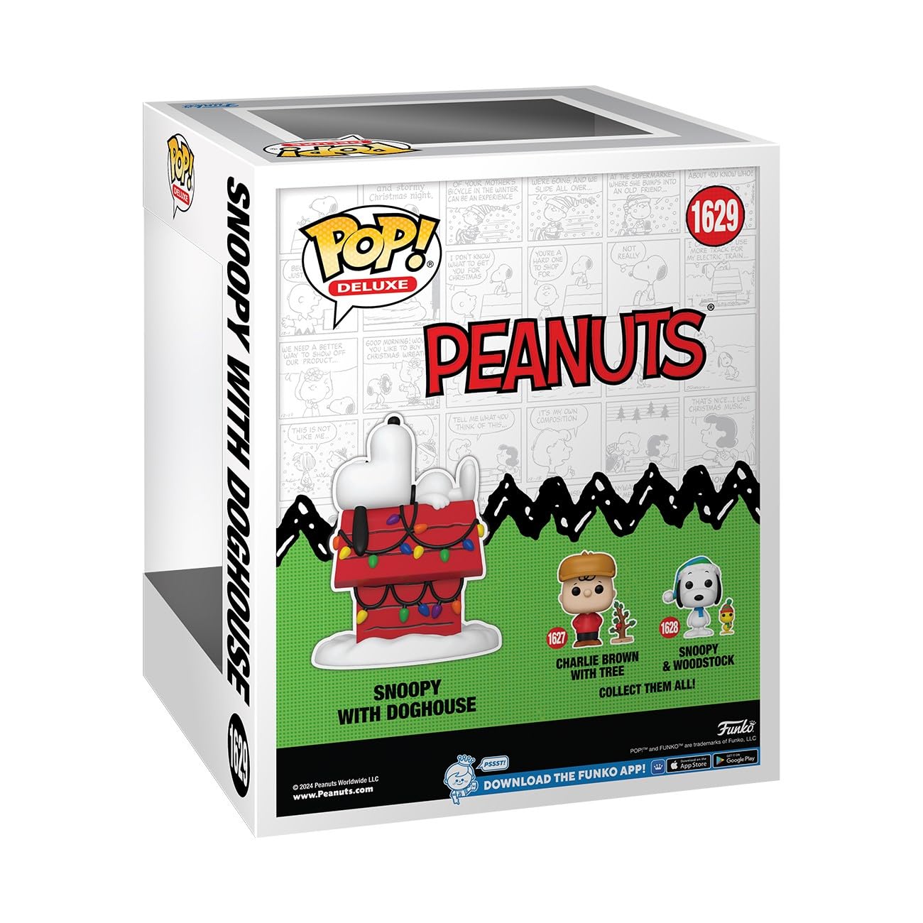 Funko Pop! Deluxe: A Charlie Brown Christmas - Snoopy with Doghouse