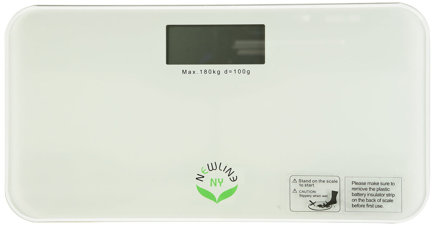 NewlineNY 700 Series Mini Travel Digital Bathroom Scales (no Sleeve) (White)
