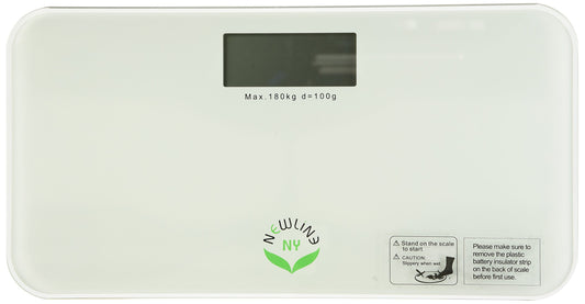 NewlineNY 700 Series Mini Travel Digital Bathroom Scales (no Sleeve) (White)