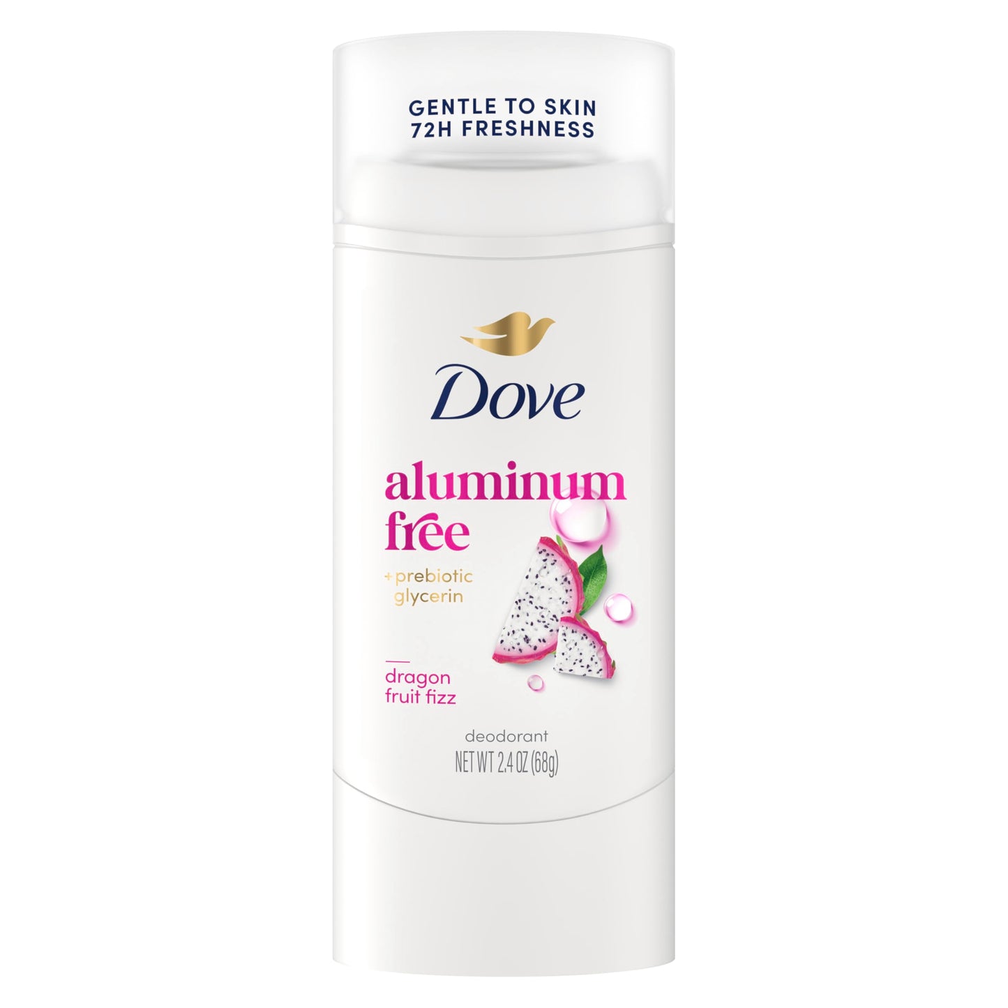 Dove Deodorant Stick Dragon Fruit Fizz for 72 Hour Odor Protection Aluminum Free 2.4 oz Beauty and Personal Care Dove