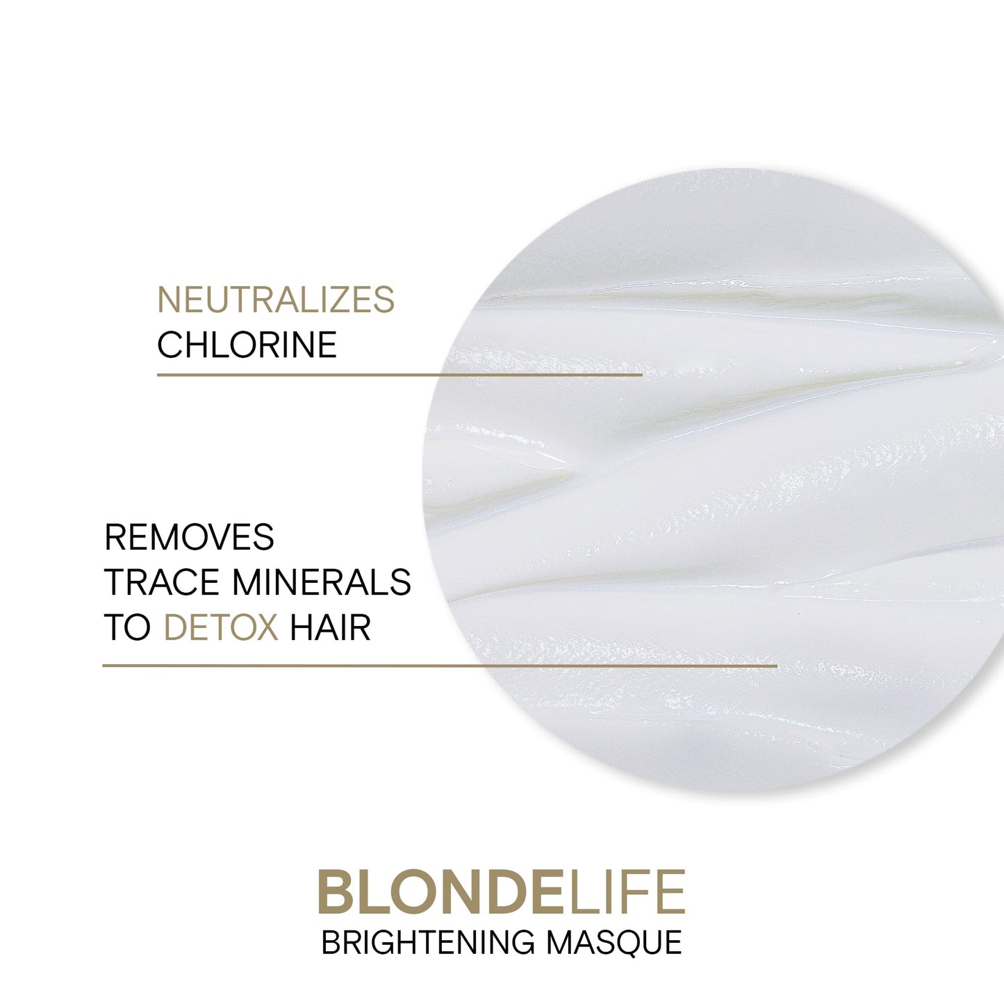 Joico Blonde Life Brightening Masque | For Blonde Hair | Instant Hydration | Neutralize Chlorine & Detoxify Hair | Add Softness & Smoothness | Sulfate