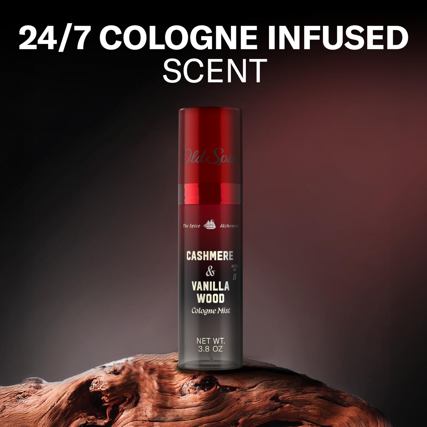 Old Spice Cologne Mist for Men, The Spice Alchemist Collection, 24/7 Cologne Infused Scent, No Trade Off Formula, Free of Parabens & Phthalates Beauty and Personal Care Old Spice