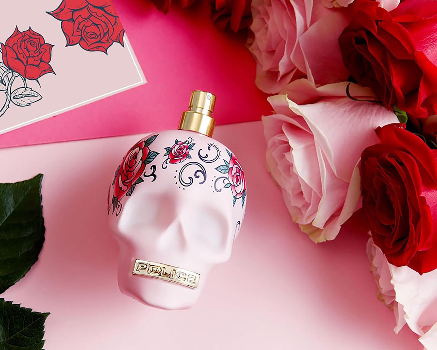To Be Tattooart For Woman By Police - Fragrance For Women - Floral Fruity Gourmand Scent - Creamy Sandalwood And A Powdery-Sweet Marshmallow Accord