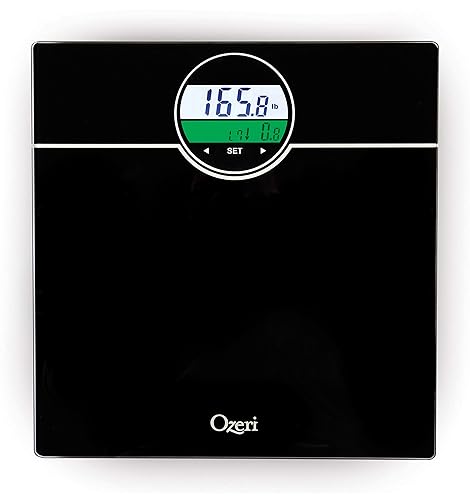 Ozeri WeightMaster 400 lbs Weight Scale with BMI and Weight Change Detection
