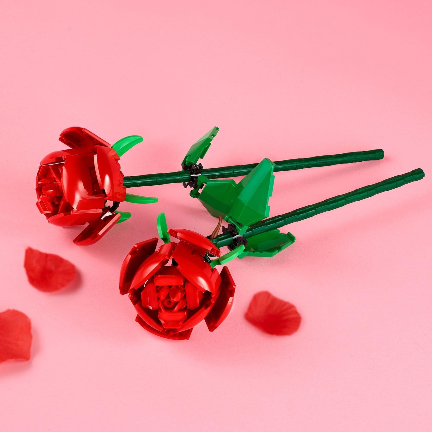 LEGO Roses 40460, Artificial Rose Building Set for Kids Ages 8+, Fake Flowers for Home Decor & Display, Gift for Plant & Flower Lovers