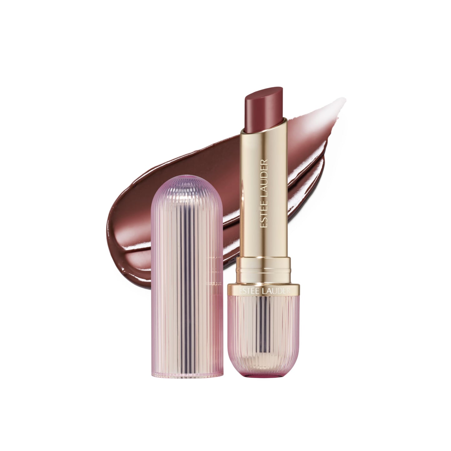 Estée Lauder Futurist HydraPlump Tinted Lip Balm | Includes Hyaluronic Acid + pH-Adaptive Color | Hydrates, Strengthens Lip Barrier, 704 Clove Cushion