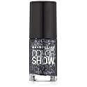 Maybelline New York Color Show Jewels Nail Lacquer Top Coat, Gleaming Graphite, 0.23 Fluid Ounce Beauty & Personal Care MAYBELLINE