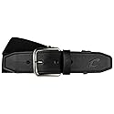 CHAMPRO boys Mvp Baseball Belt, Black, Youth 1-1 4 US