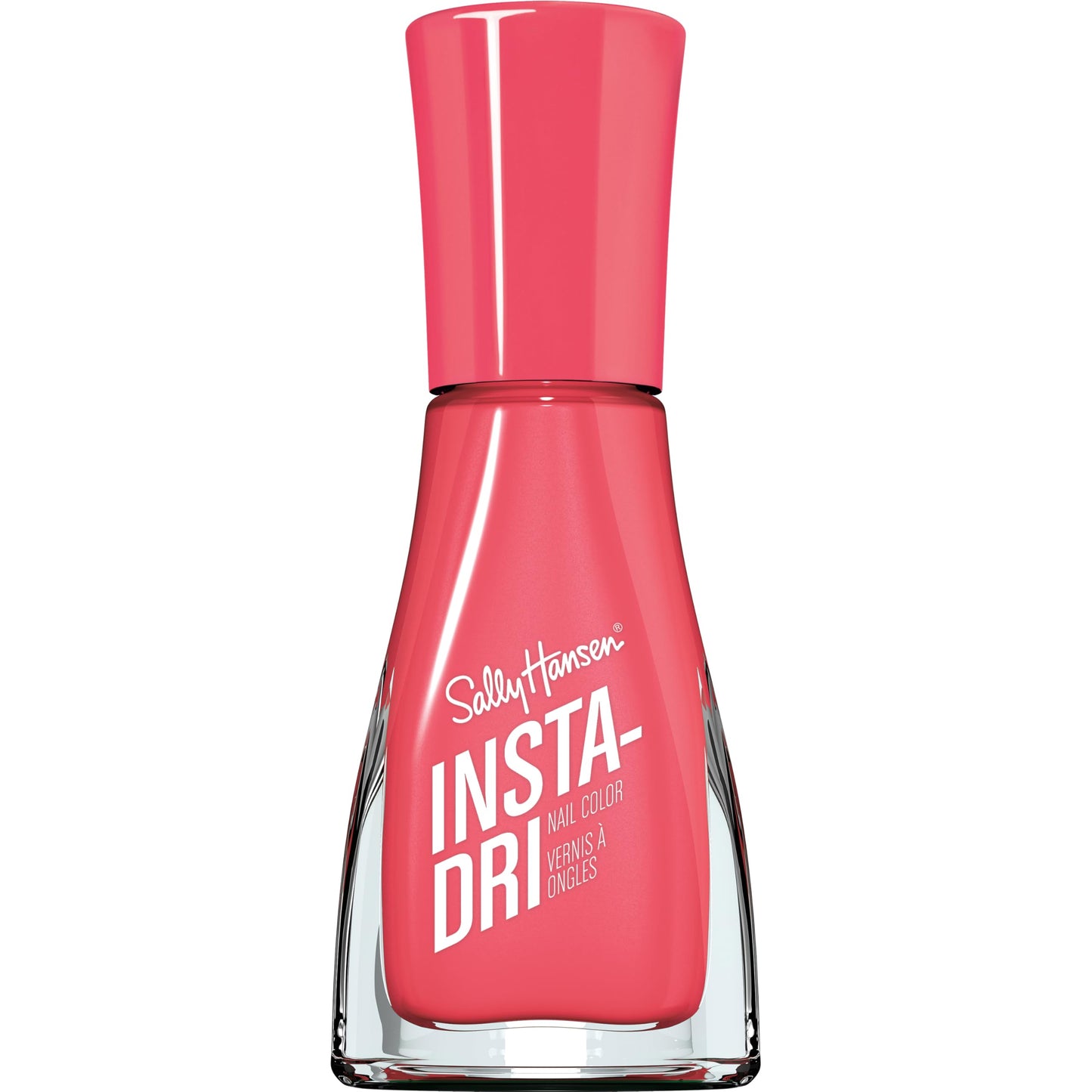 Sally Hansen Insta-Dri Nail Polish | Quick Dry, Long Lasting, Streak-Free Shine | Shiny | 333 Peachy Breeze | Pink Nail Color
