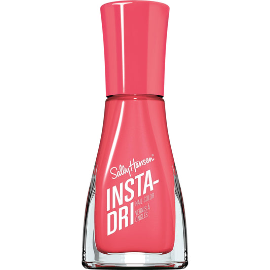 Sally Hansen Insta-Dri Nail Polish | Quick Dry, Long Lasting, Streak-Free Shine | Shiny | 333 Peachy Breeze | Pink Nail Color