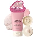 Flufie Whipped Facial Cleanser with Collagen & Red Bean - Gentle Exfoliating, Hydrating & Brightening for Smooth Skin - Dermatologist Tested