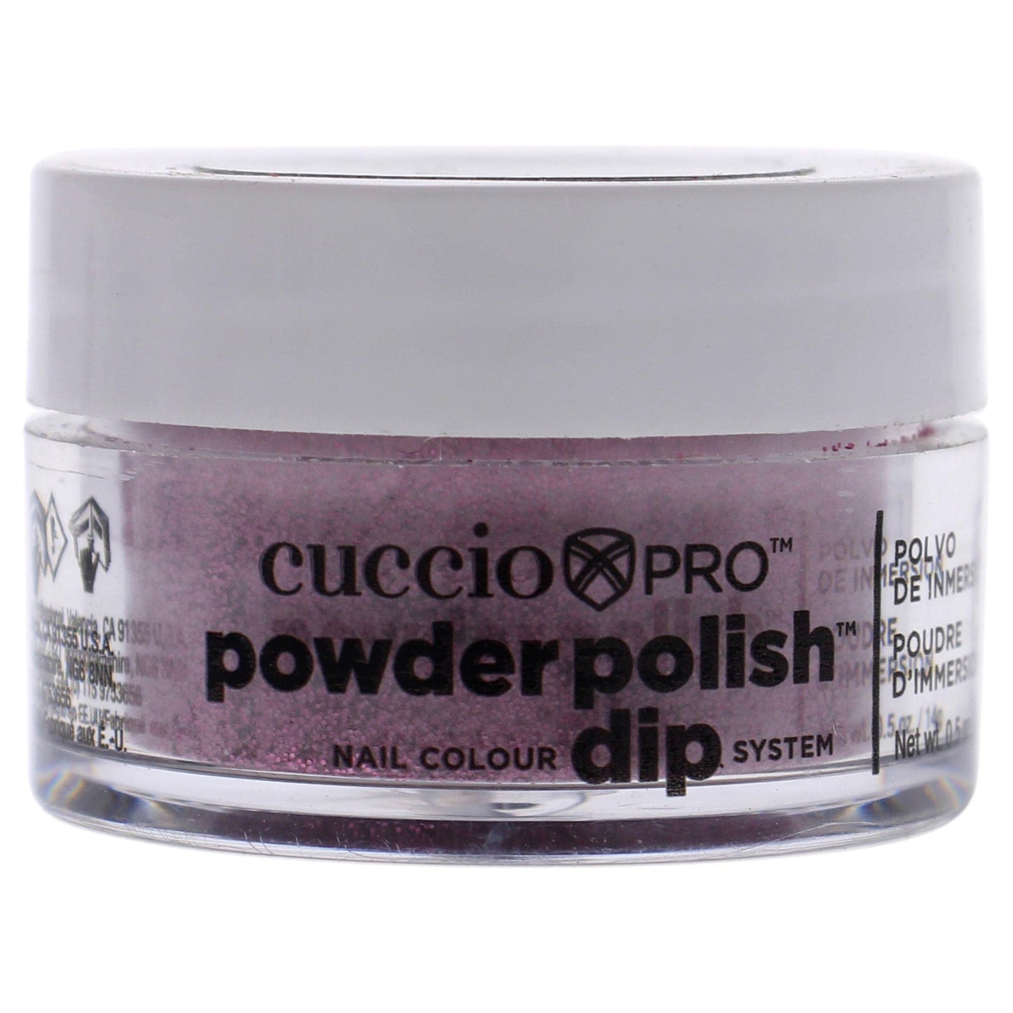 Cuccio Colour Powder Nail Polish - Lacquer For Manicures And Pedicures - Highly Pigmented Powder That Is Finely Milled - Strong, Durable Finish With A