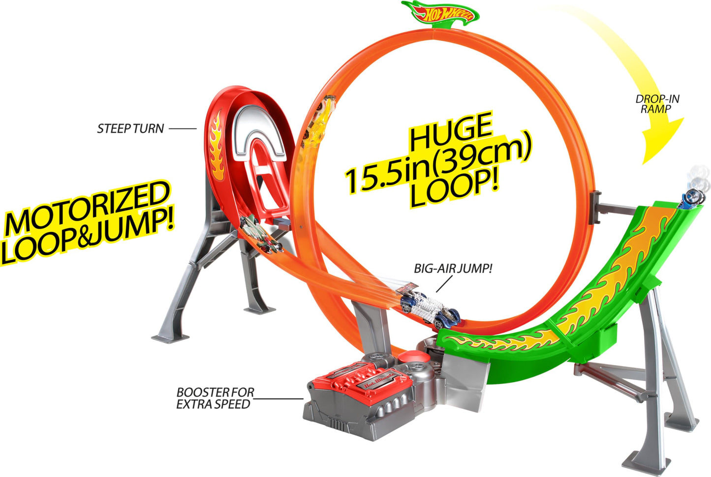 Hot Wheels Power Shift Raceway Track Set