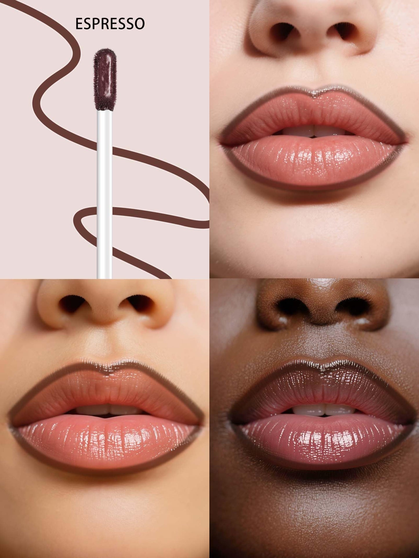 QCMME Lip Stain Peel Off Lip Liner Stain with Tweezer, Long Lasting Matte Lip Tint Tattoo, Highly Pigmented Color Lip Makeup, Waterproof Lipstick Beauty and Personal Care QCMME