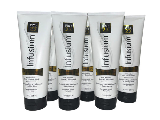 INFUSIUM 23 Curl Defining Hair Cream - Eliminates Frizz and Adds Bounce Shine 8oz., White (Pack of 6) Beauty & Personal Care INFUSIUM 23