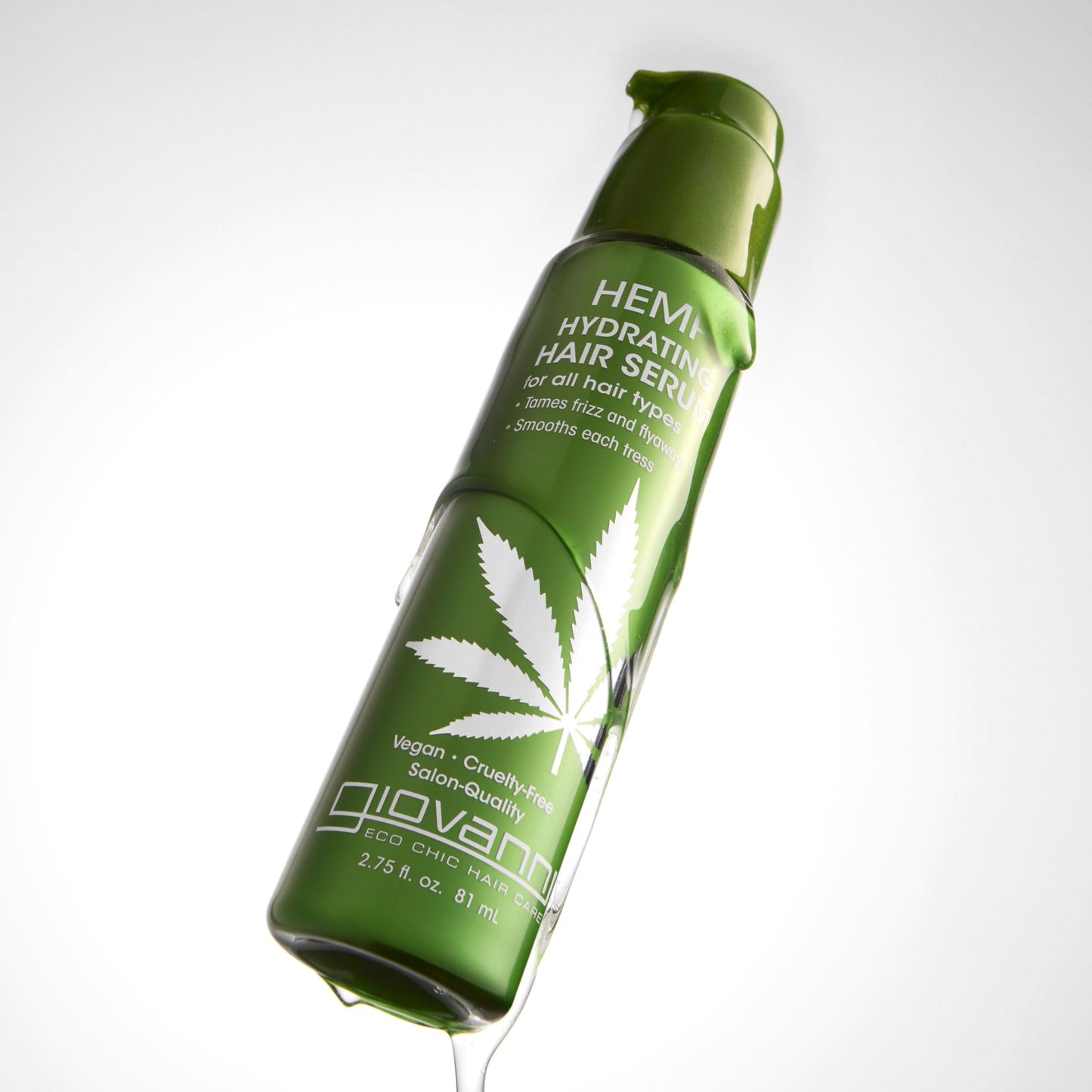 GIOVANNI Hemp Hydrating Shampoo, Conditioner, & Serum Trio - Contains Hemp Seed Oil, Aloe Vera, & Frankincense, Helps Stimulate, Moisturize