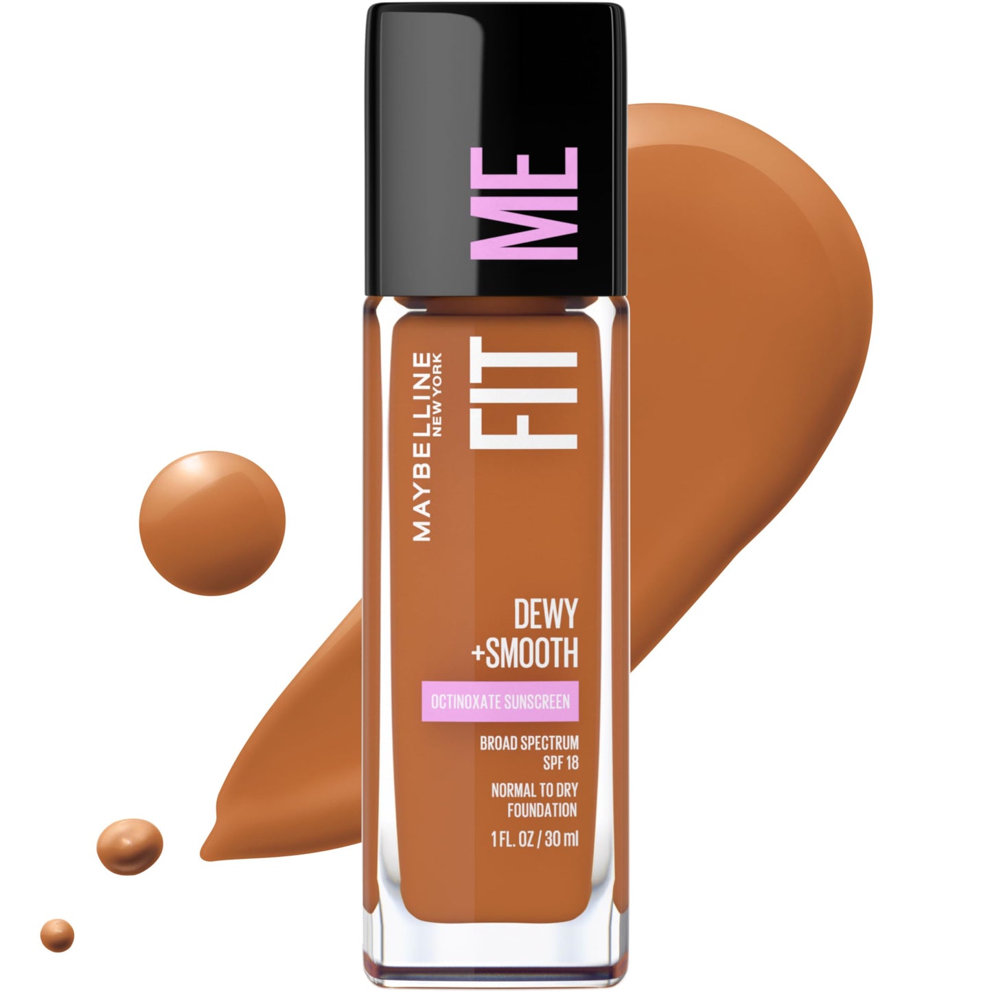 Maybelline Fit Me Dewy + Smooth Foundation 30ml - 118 Light Beige Beauty and Personal Care MAYBELLINE Default Title