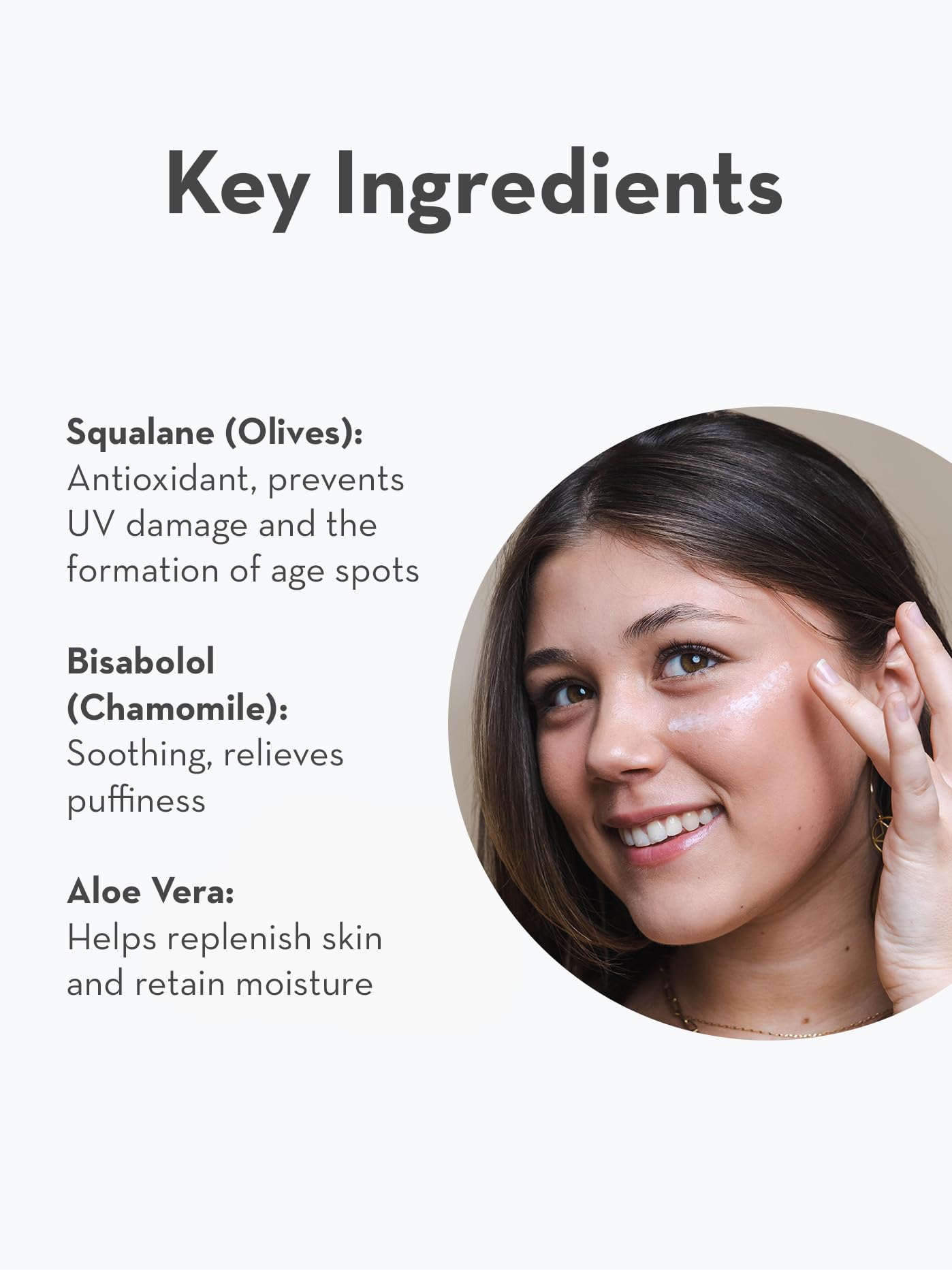 SONAGE Luster Eye Cream: Targets Dark Circles, Wrinkles & Puffiness | Vegan Collagen Formula