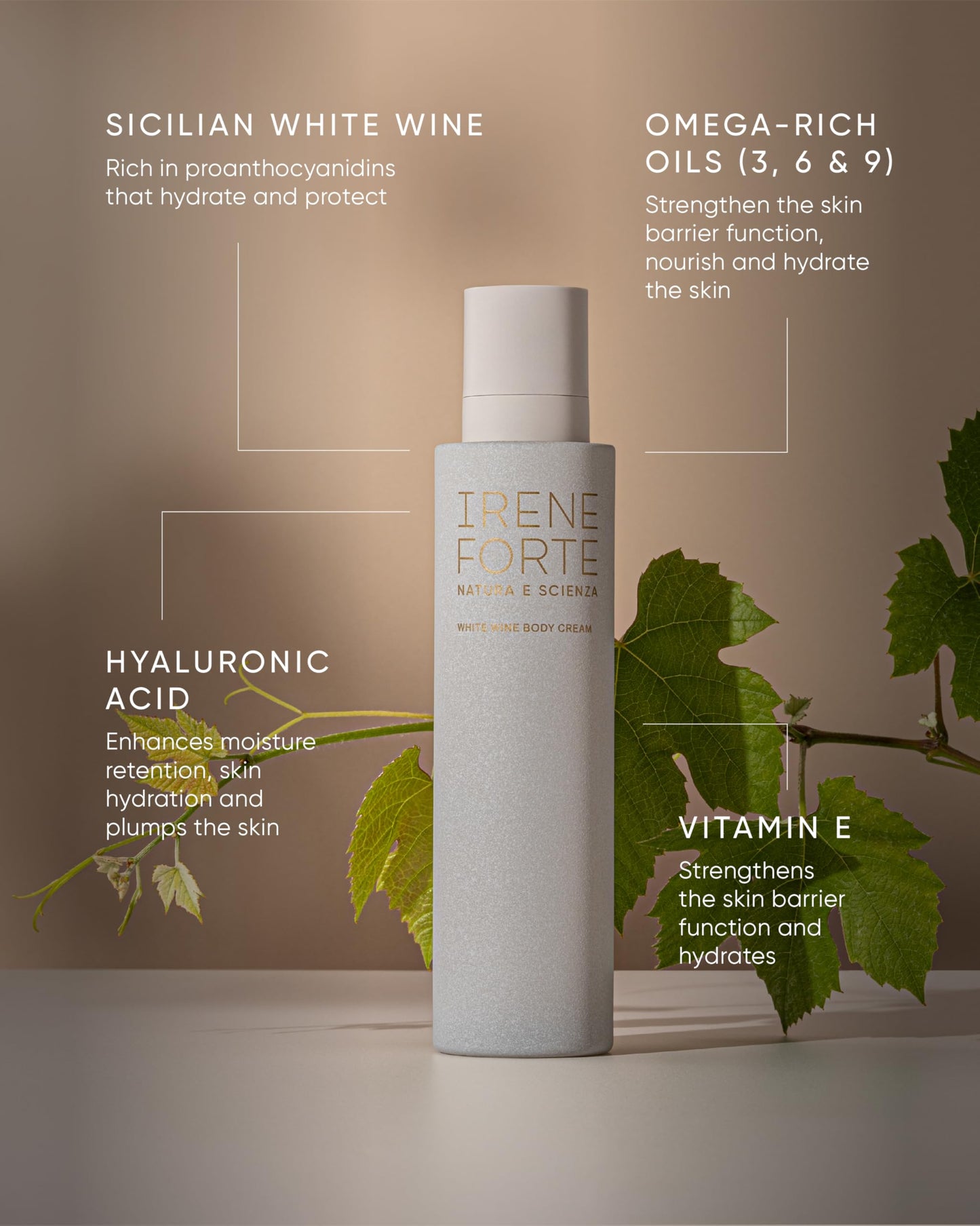 White Wine Body Cream, 200ml