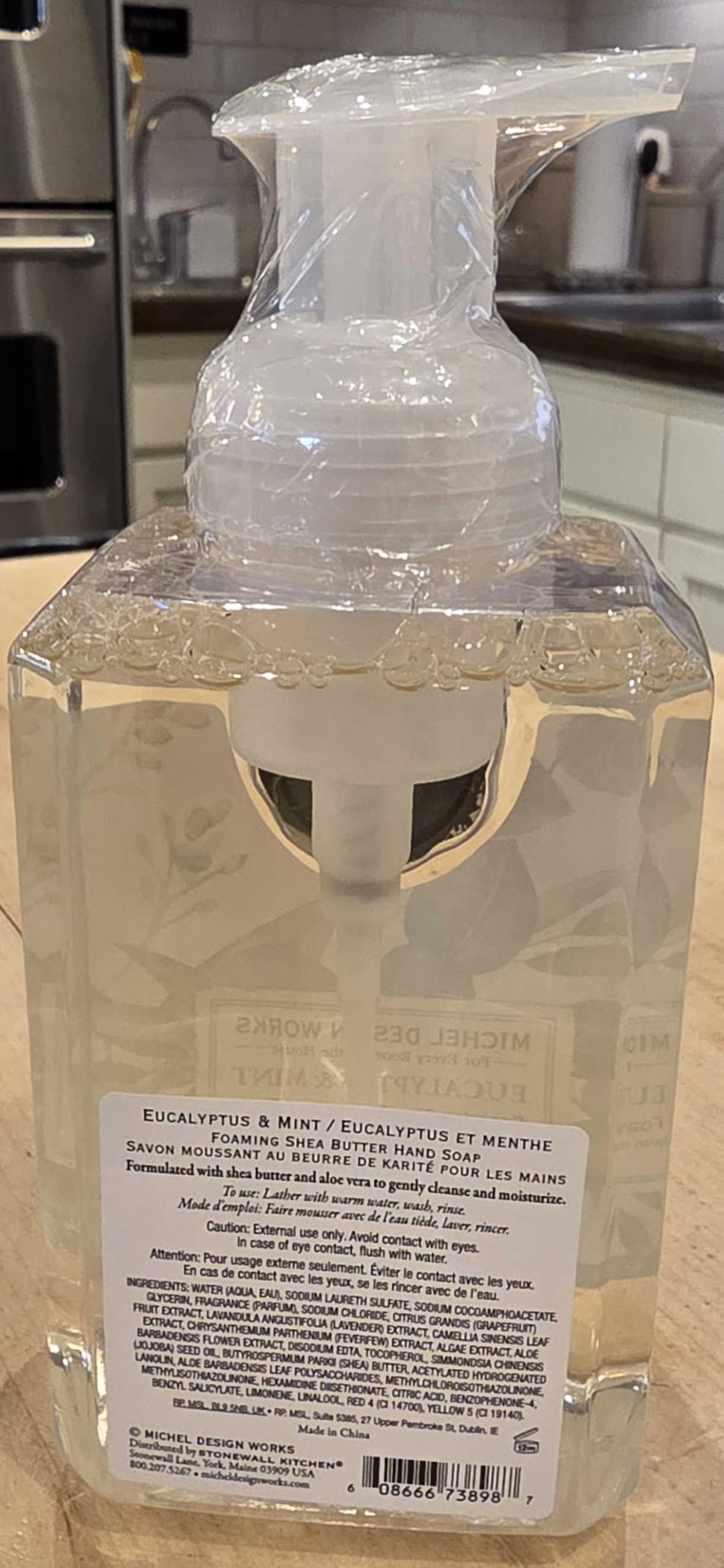 Michel Design Works Foaming Hand Soap, Eucalyptus Mint Hand Soap