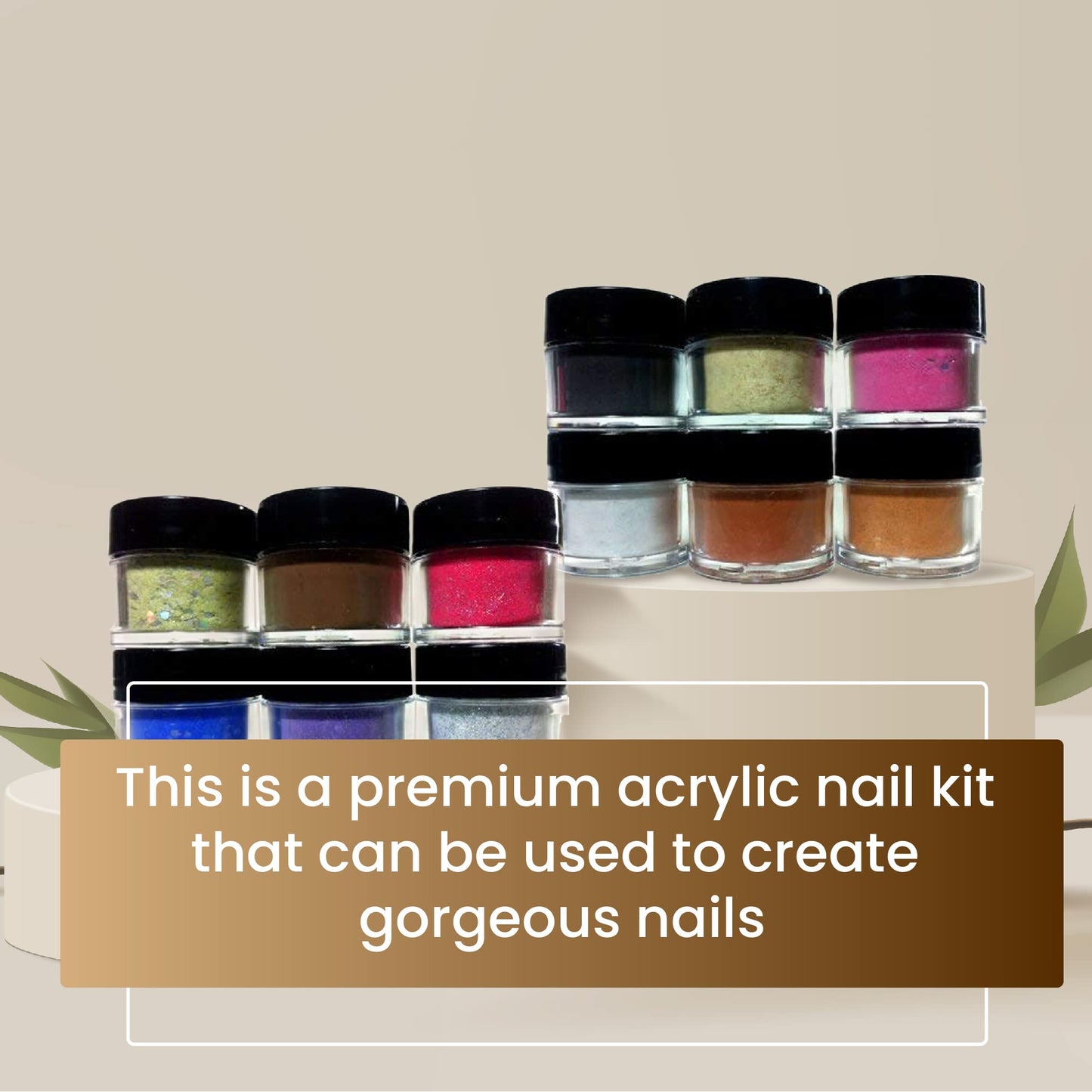 Mia Secret Nail Art Acrylic Powder Fiesta Collection Beauty & Personal Care Mia Secret