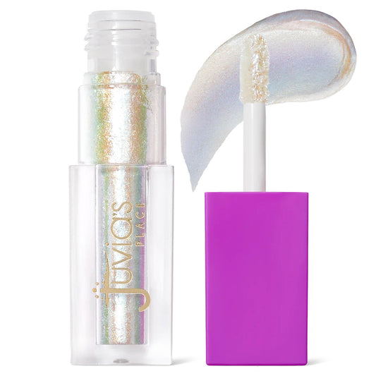 Juvia's Place Culture Duochrome Liquid Eyeshadow - Multi-colored Glitter Liquid Eye Makeup for Shine, Sparkly Makeup for Eyes, Women's Glitter Makeup
