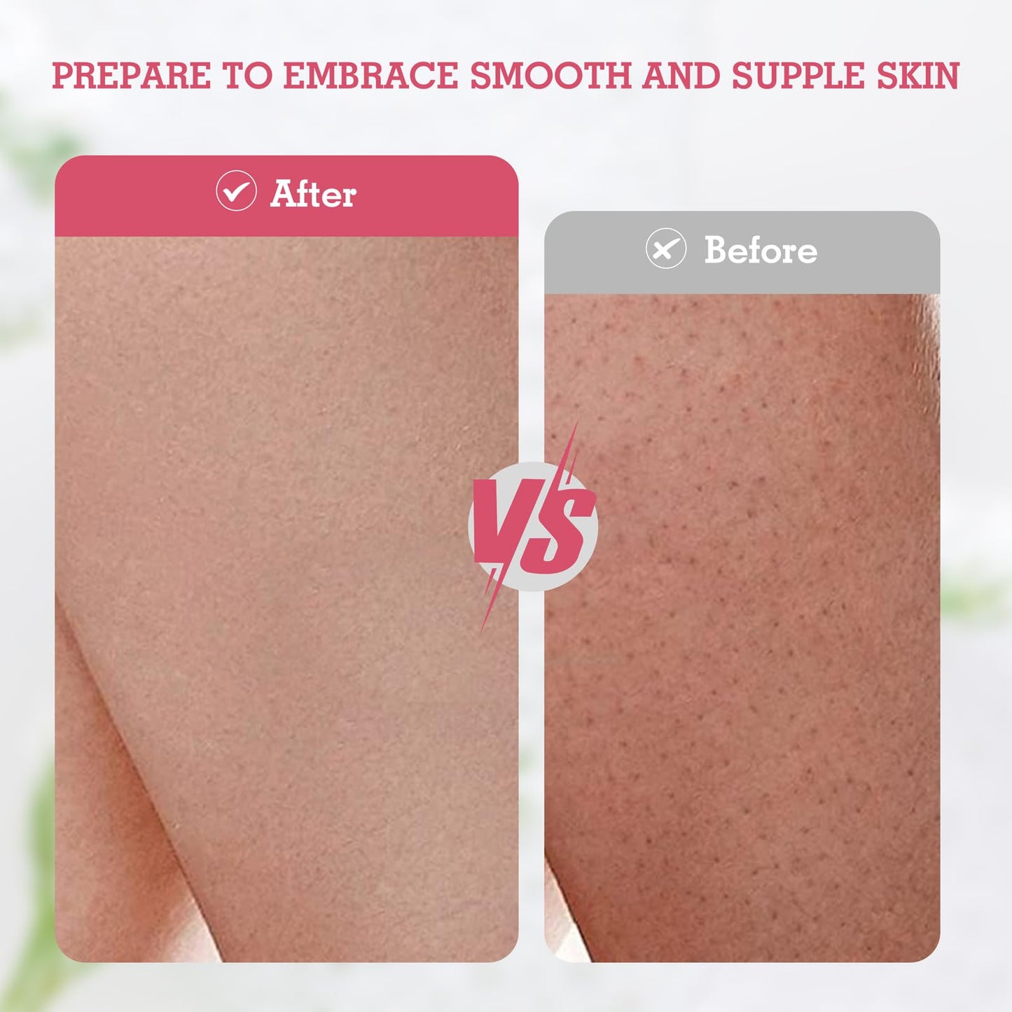 Evridwear Exfoliating Glove Shower Gloves Exfoliate Dead Skin for Dry Sensitive Skin No Irritation with Hanging Loop (Pink Moderate Exfoliation)