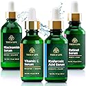 Tree of Life Beauty Facial Skin Care Set, Brightening, Firming, Hydrating, Dry Face, Dermatologist Tested - Niacinamide + Vitamin C + Retinol +
