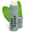Poppy & Pout Sweet Mint A Jumbo Lip Balm | All Natural Lip Balms & Moisturizers | Hydrates with Beeswax, Vitamin E, Organic Coconut Oil | Cruelty-Free